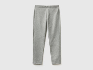 Leggings in felpa stretch