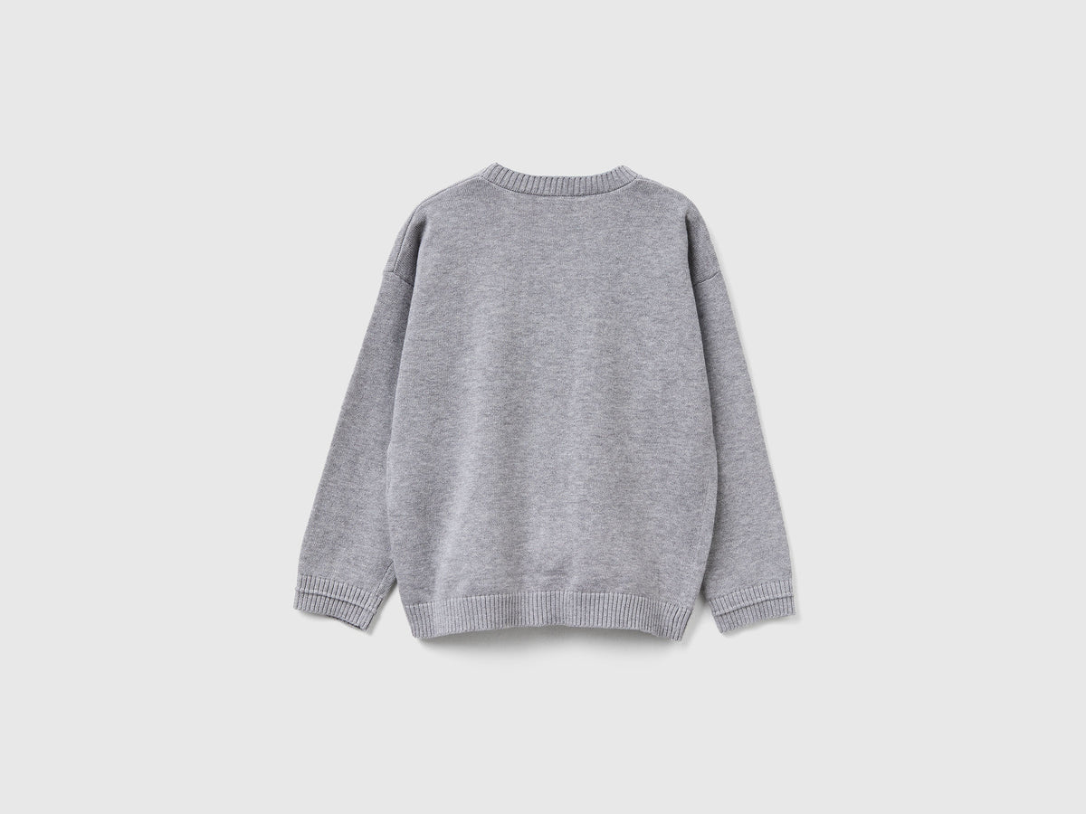 Cardigan con scollo a V