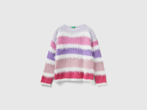 Maglioncino a righe con lurex