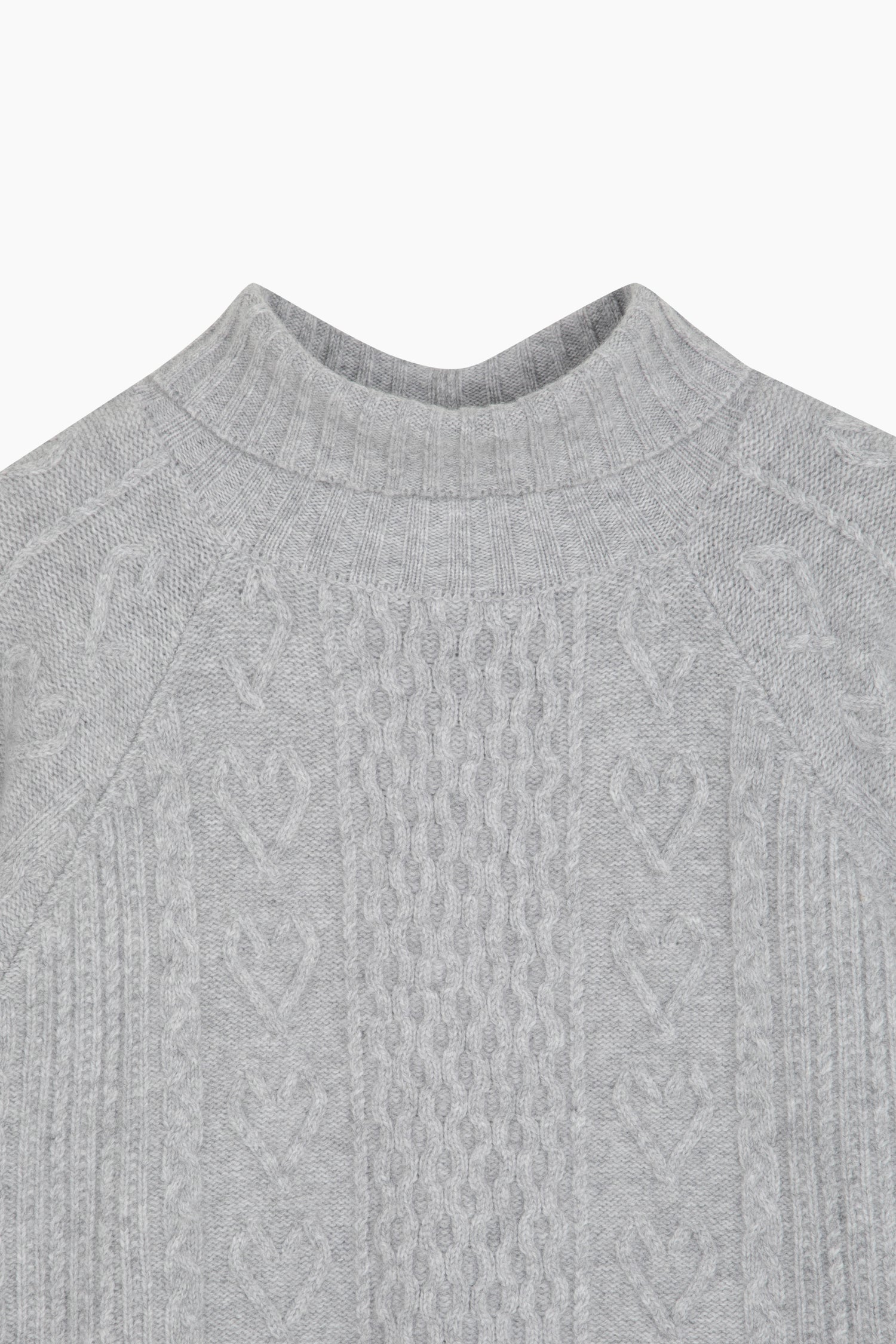Maglia lavorata da donna grigio chiaro 3 | Sisley Outlet
