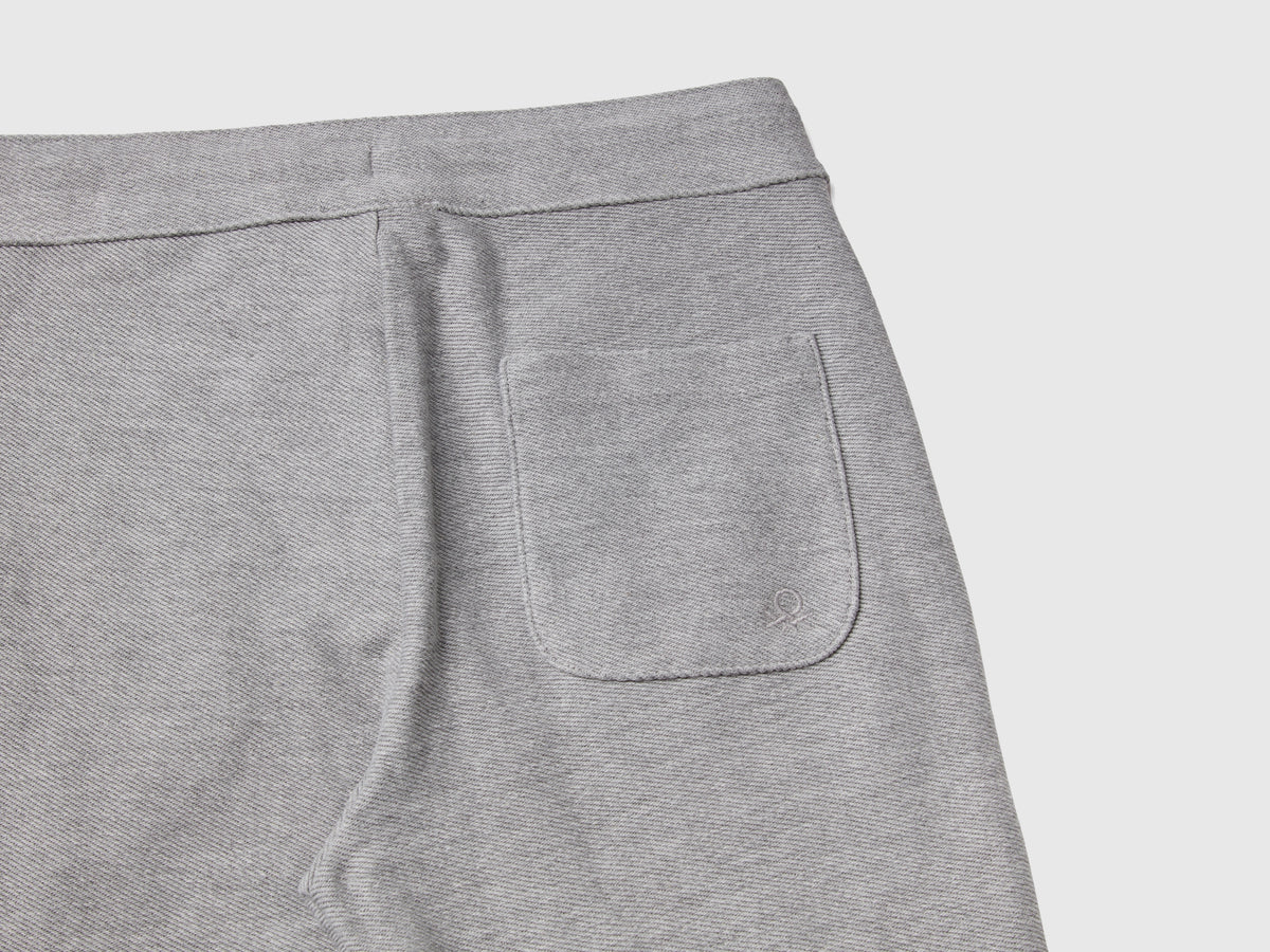 Pantaloni in felpa 100% cotone