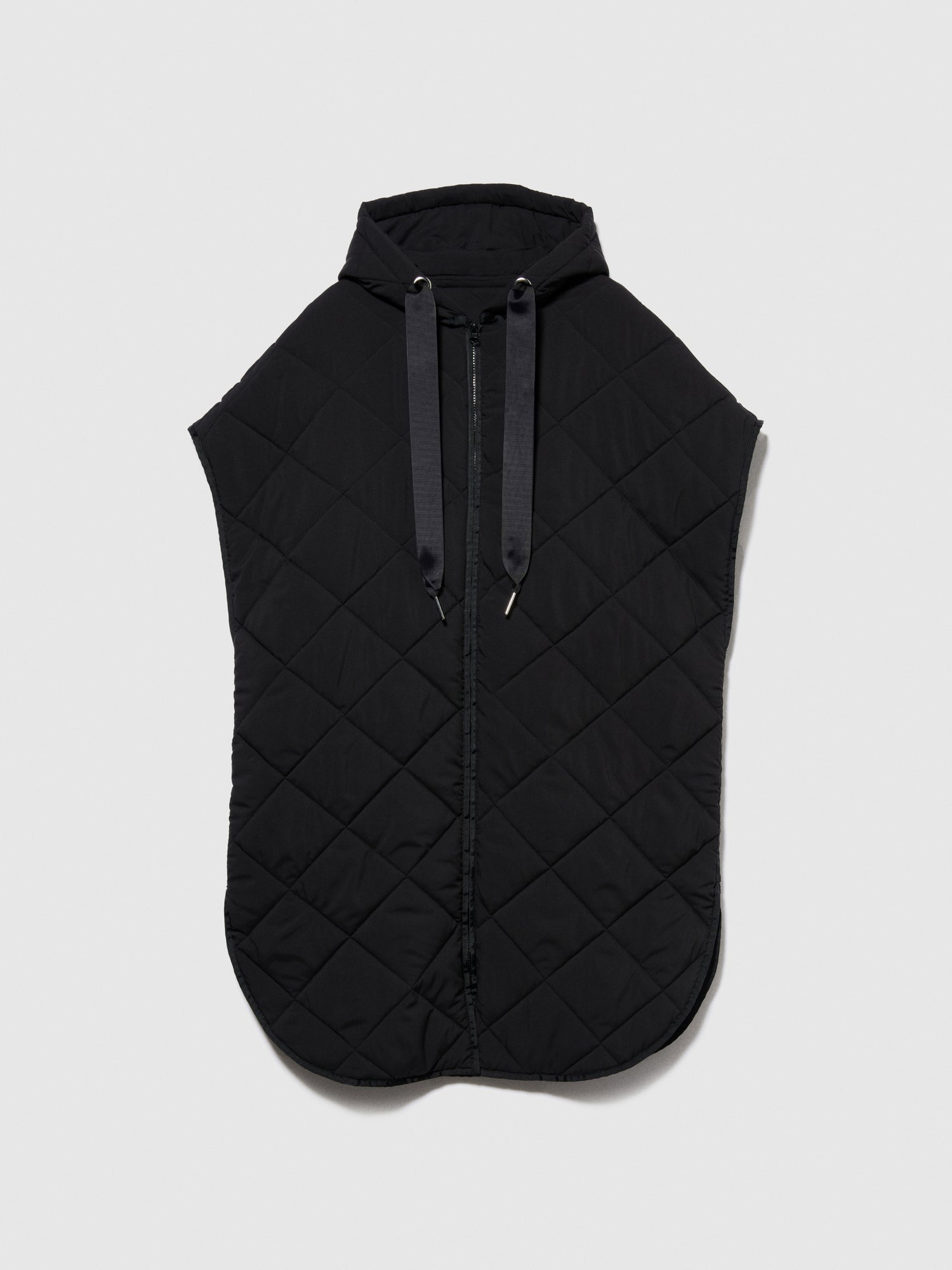 Cappa trapuntata da donna nero | Sisley Outlet