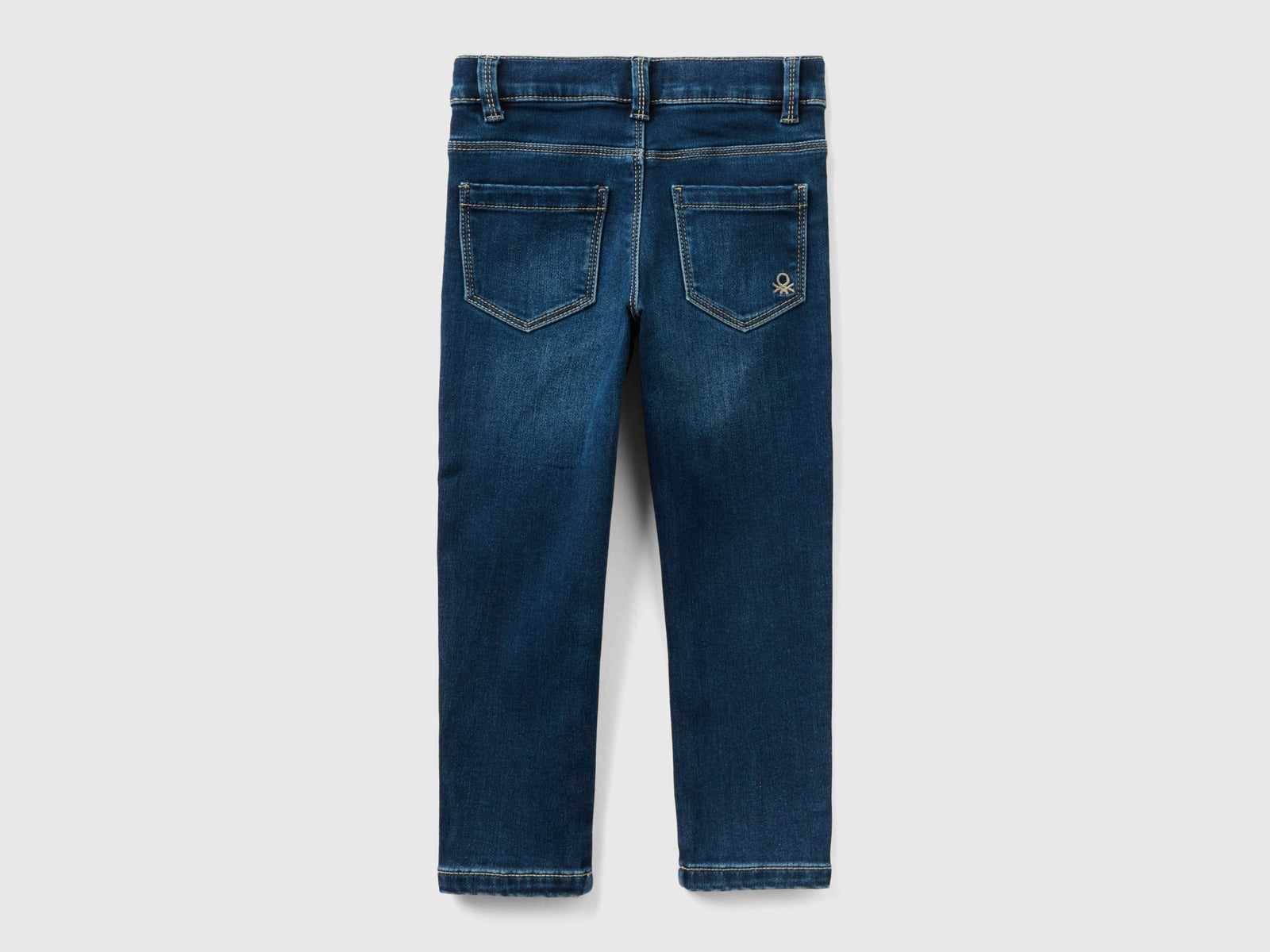Jeans termici skinny fit da bimba blu 2 | Benetton Outlet