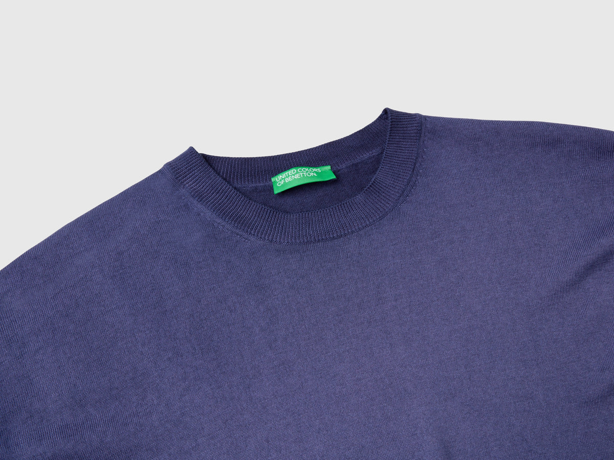 T-shirt in maglia over fit