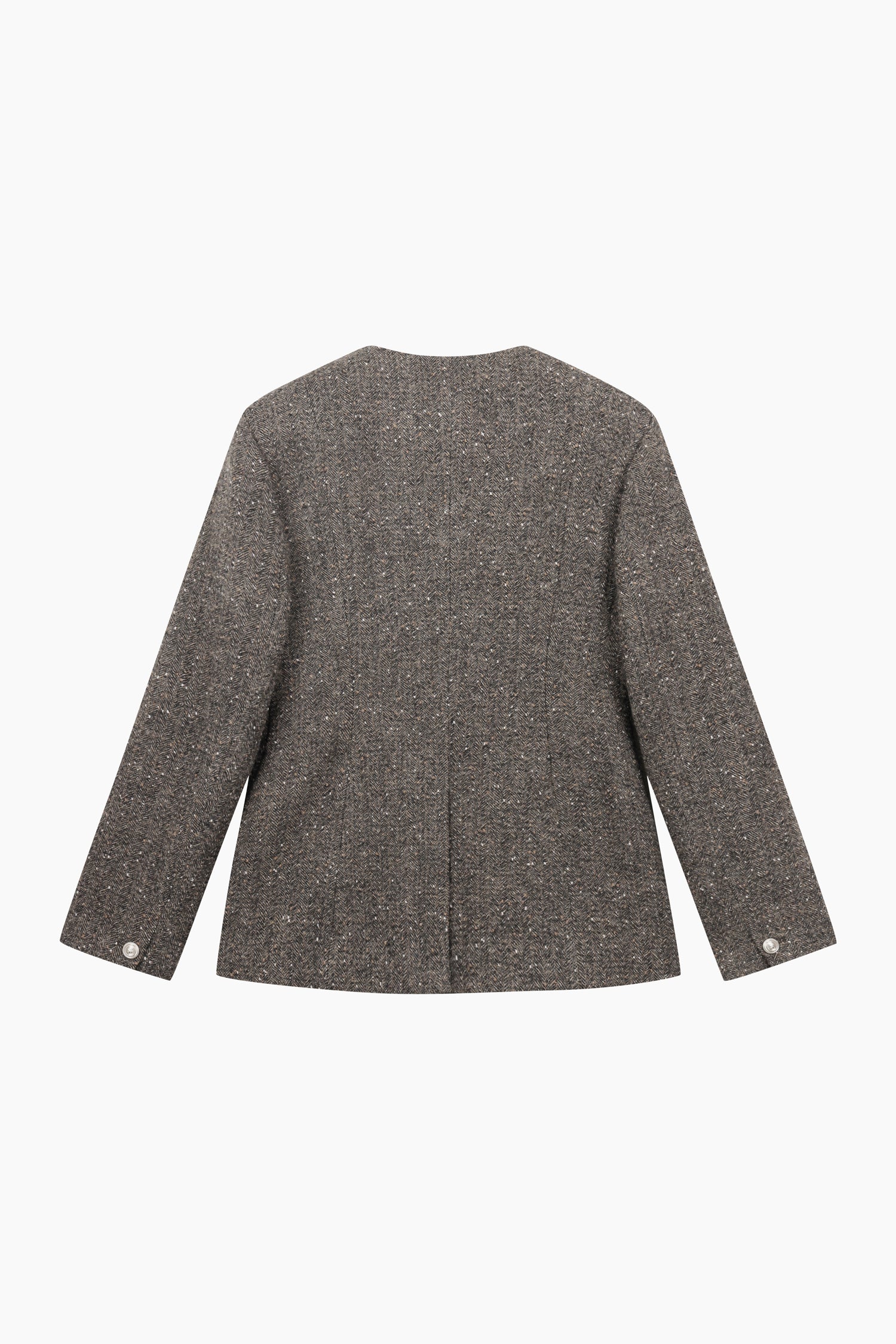 Giacca svasata da donna marrone scuro 2 | Sisley Outlet