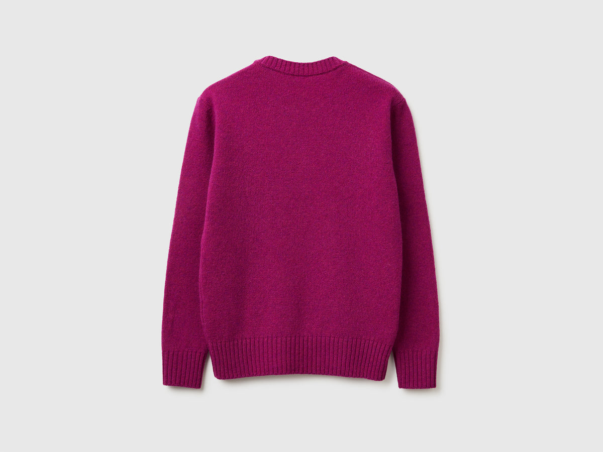 Maglia in pura lana Shetland