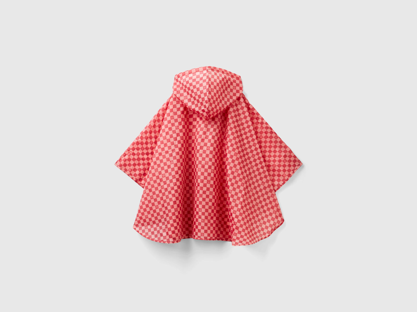 Mantella antipioggia con cappuccio da bambina multi-color 2 | Benetton Outlet