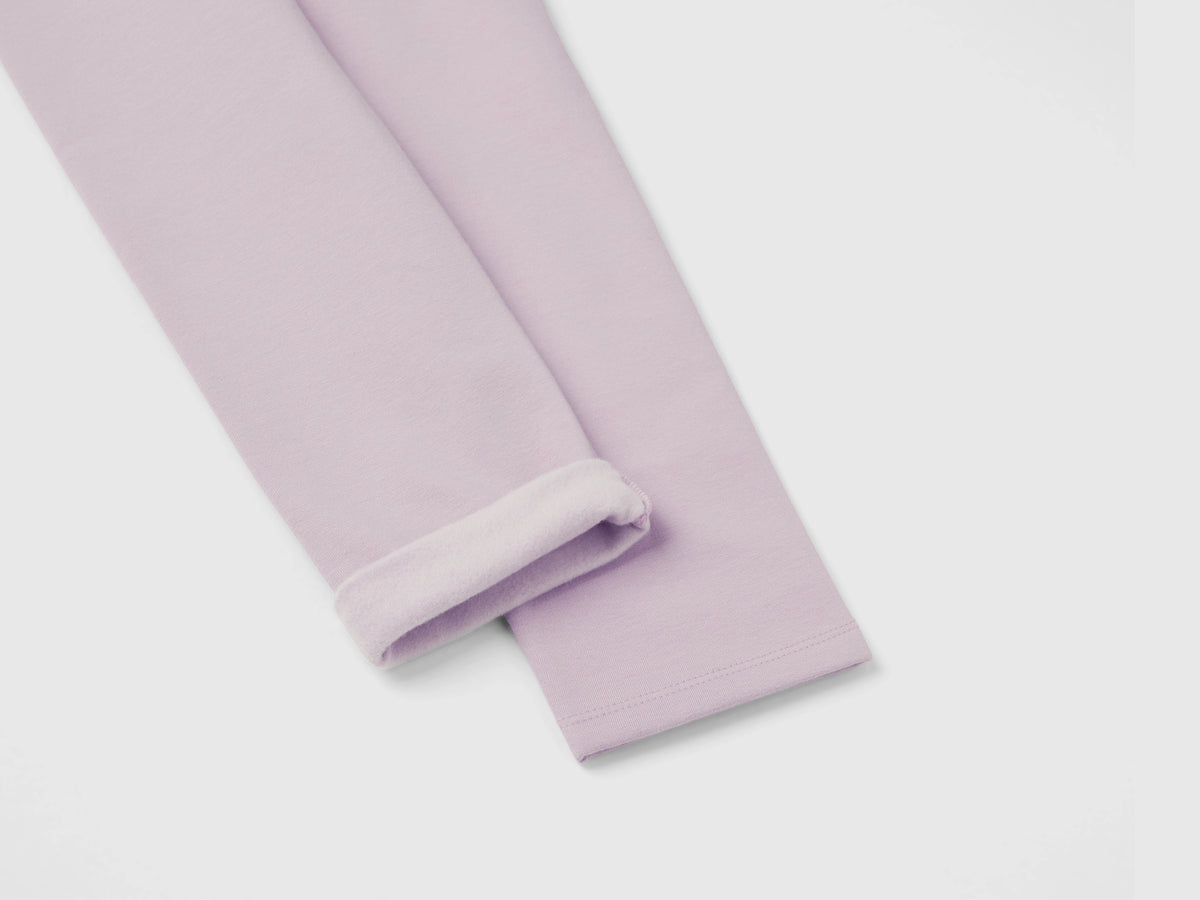 Leggings in felpa calda