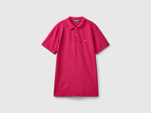 Polo fucsia regular fit
