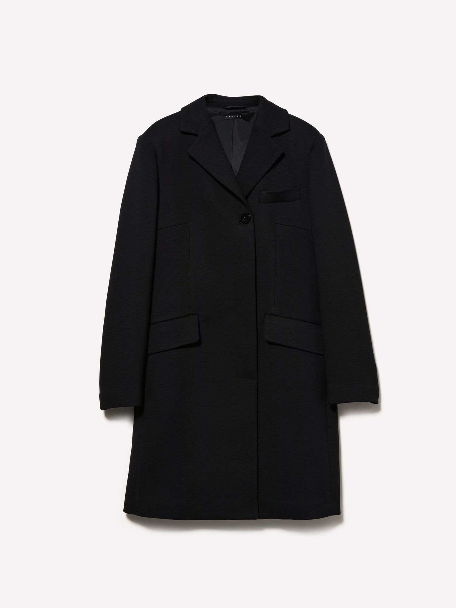 Spolverino regular fit da donna nero | Sisley Outlet