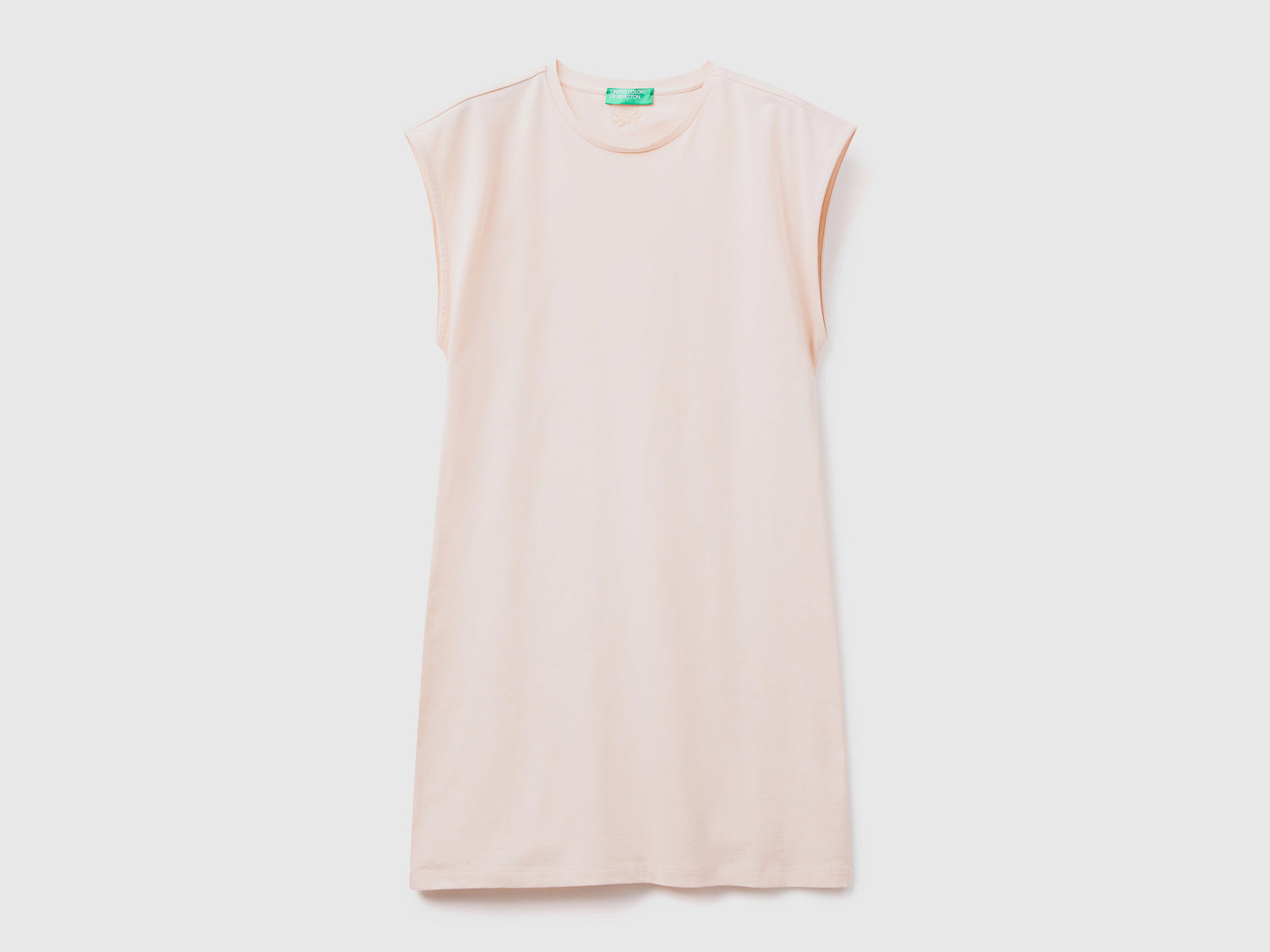 Vestito corto a tubino da donna bianco panna | Benetton Outlet