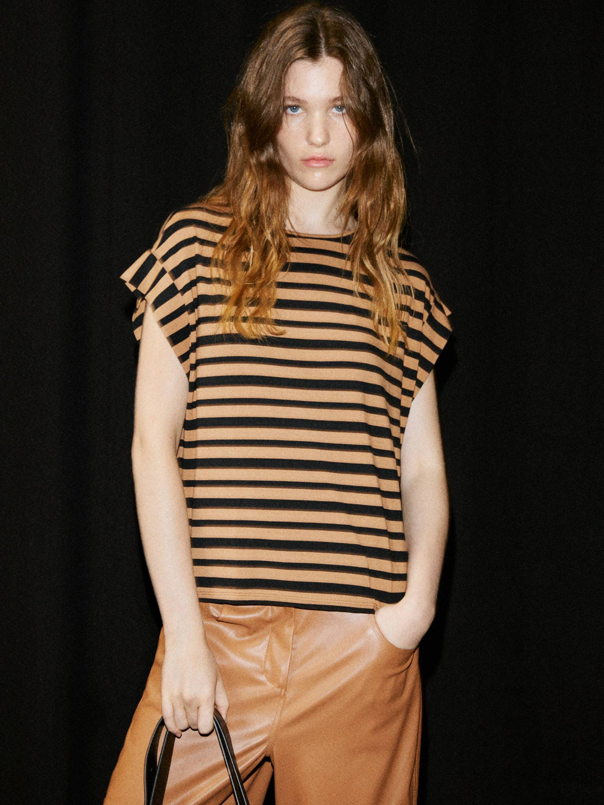 T-shirt a righe e