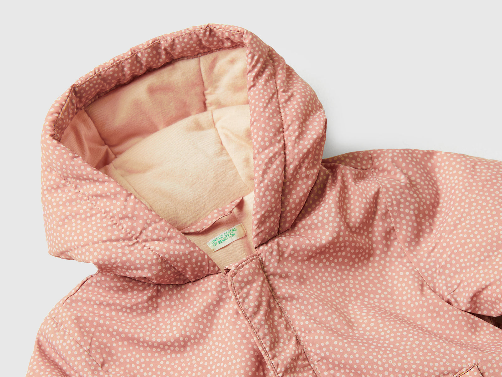 Giacca fantasia "Rain Defender" da neonato salmone 3 | Benetton Outlet