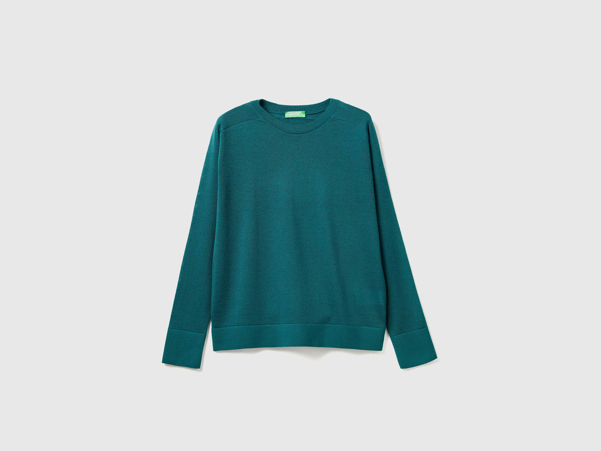 Maglia in pura lana Merino