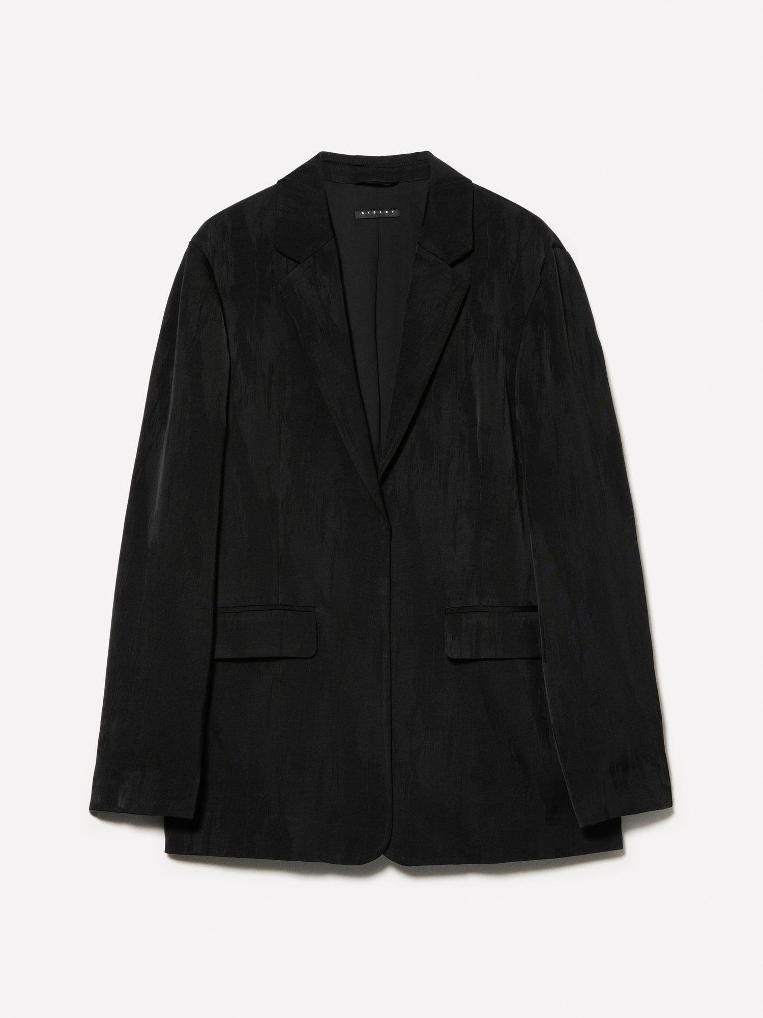 Blazer aperto da donna nero | Sisley Outlet