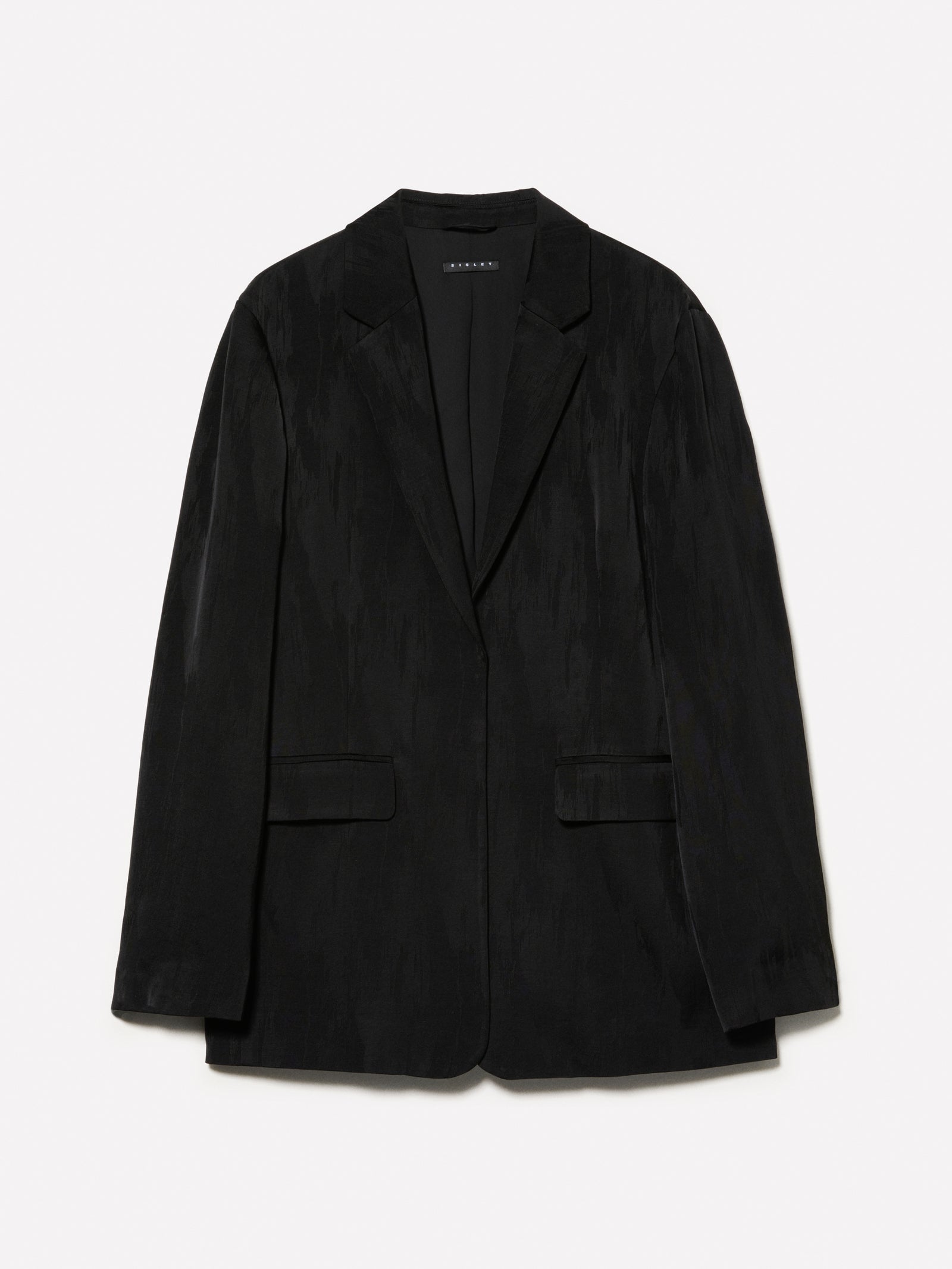 Blazer aperto da donna nero | Sisley Outlet