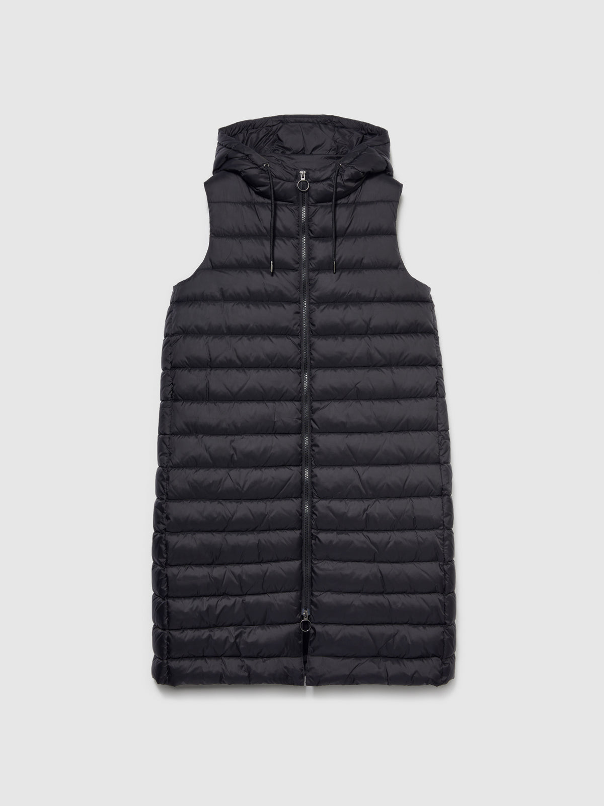 Gilet lungo imbottito