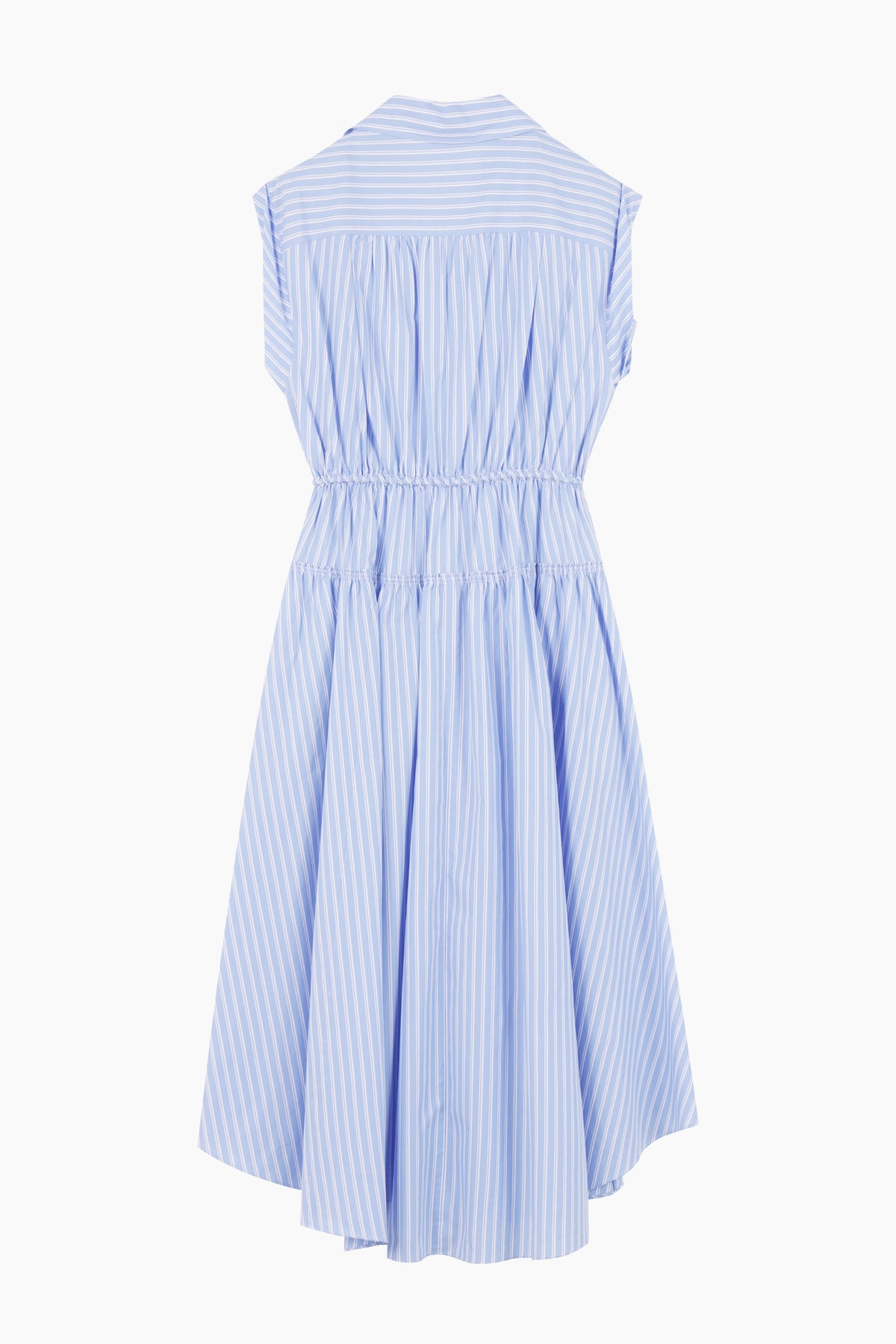 Vestito manicato a righe