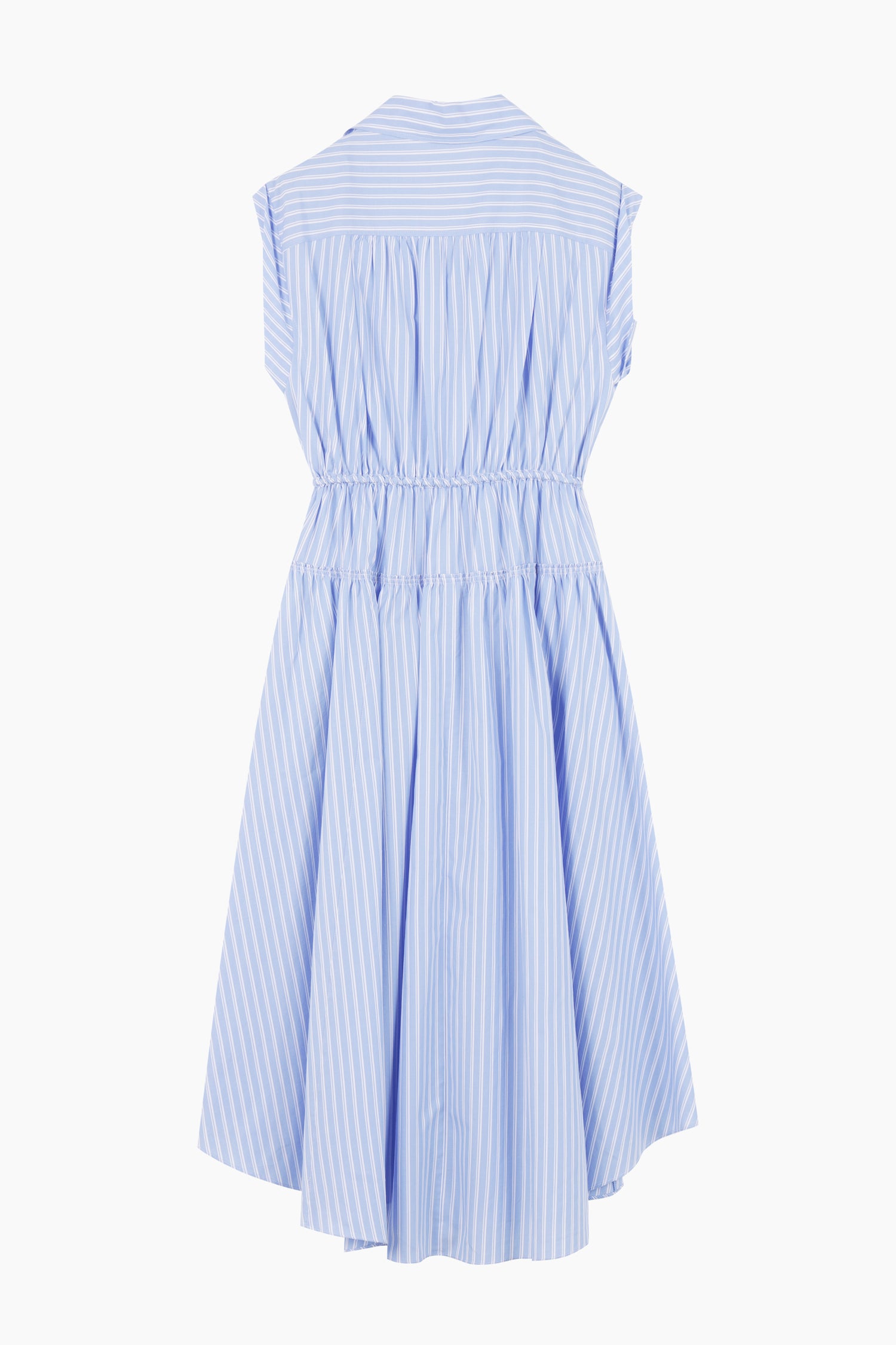 Vestito manicato a righe da donna azzurro 2 | Sisley Outlet
