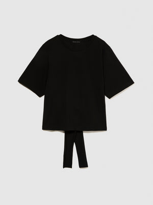 T-shirt con fiocco