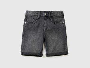 Bermuda slim fit in denim