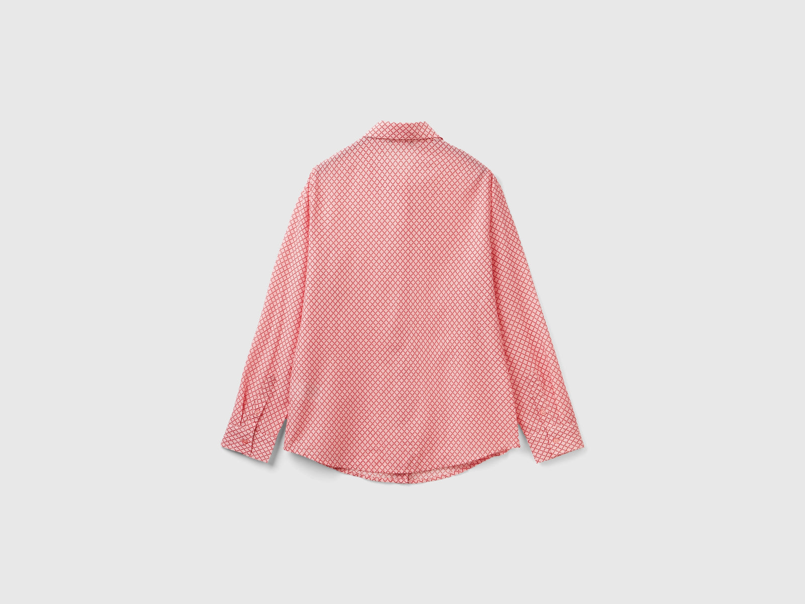 Camicia fantasia da donna rosa 2 | Benetton Outlet