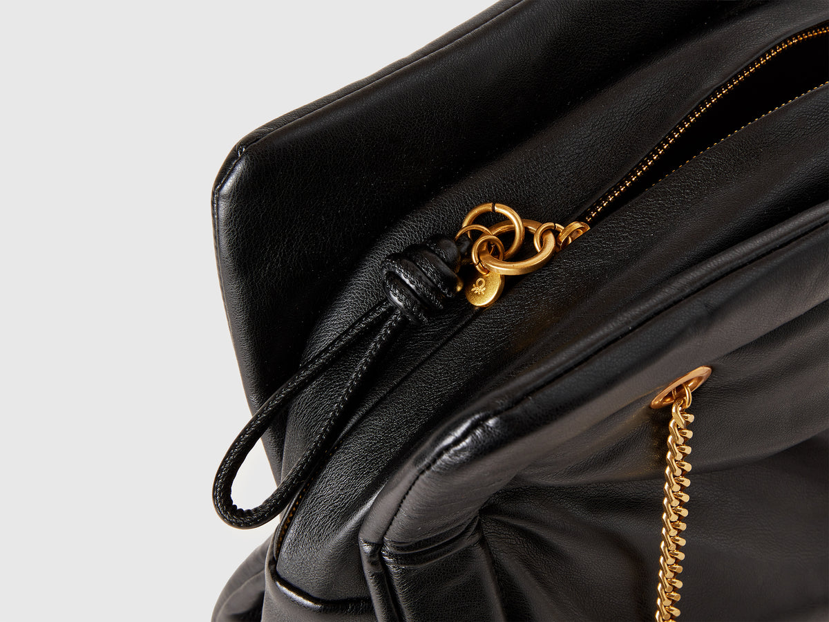 Shopping bag in tessuto spalmato