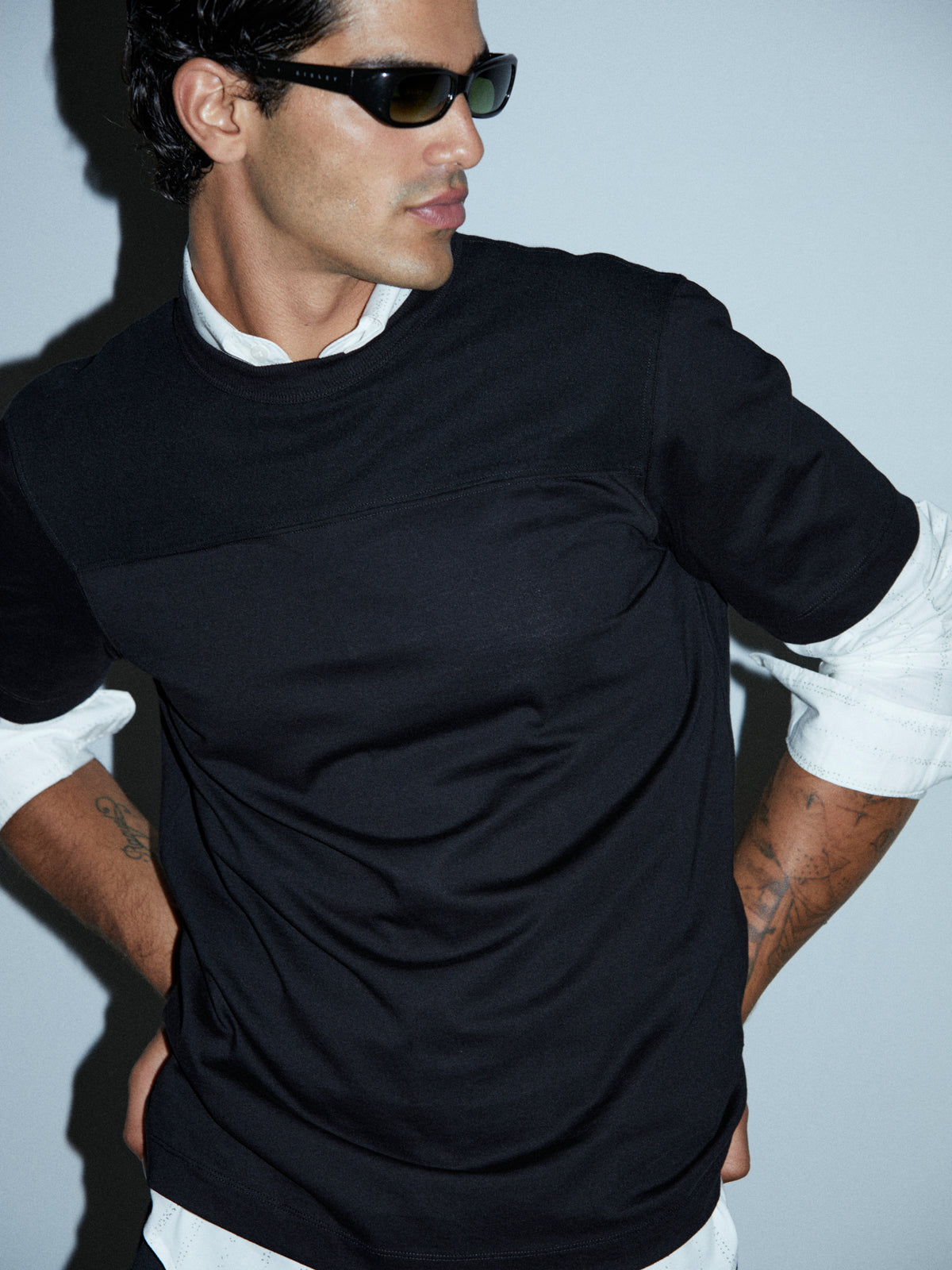 T-shirt con piquet