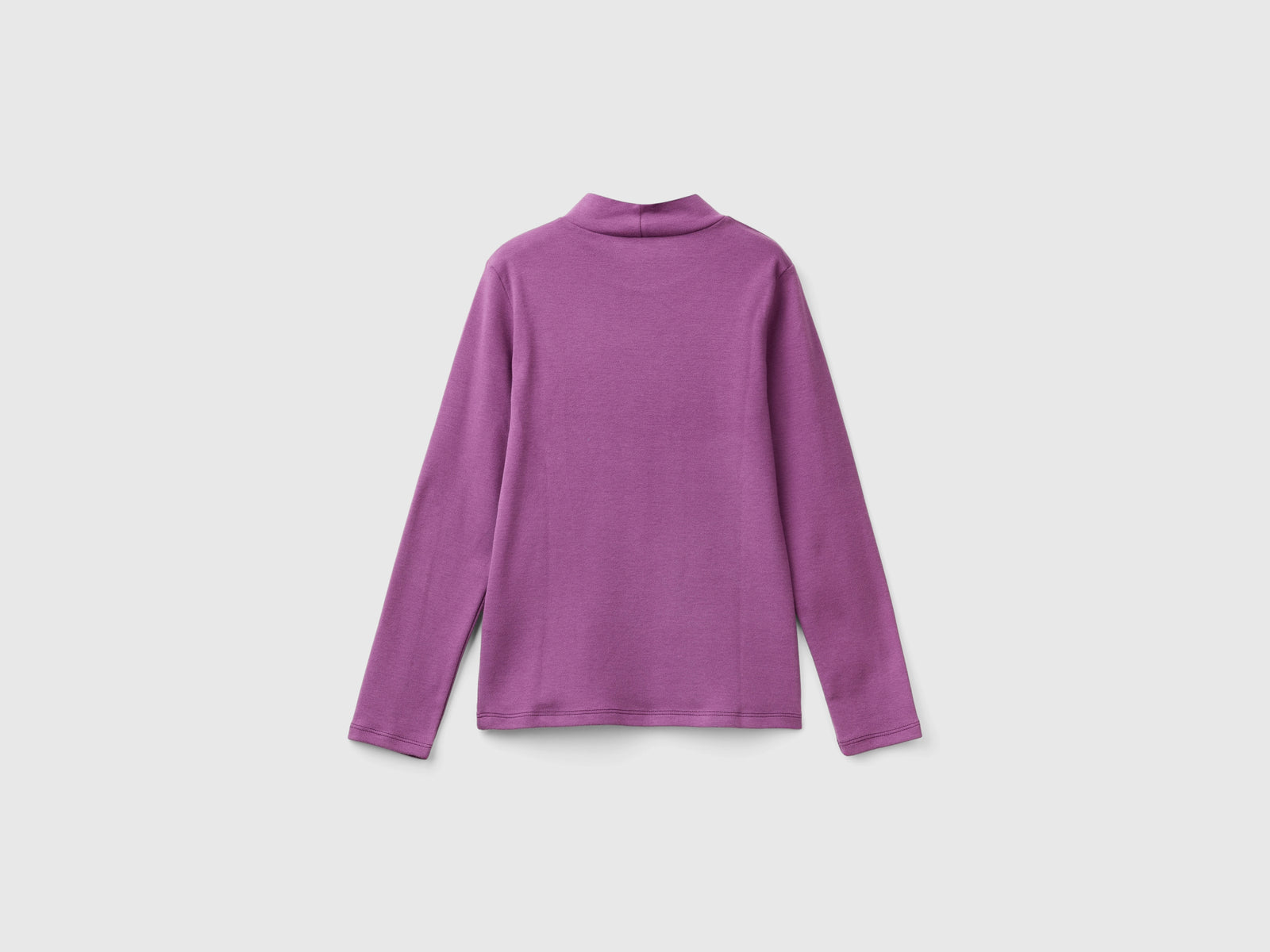Maglietta in puro cotone biologico da bambina malva 2 | Benetton Outlet
