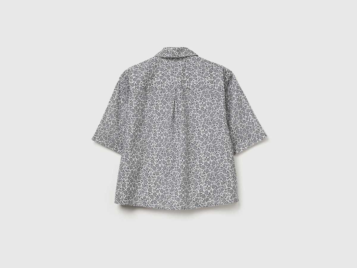 Camicia fantasia a manica corta