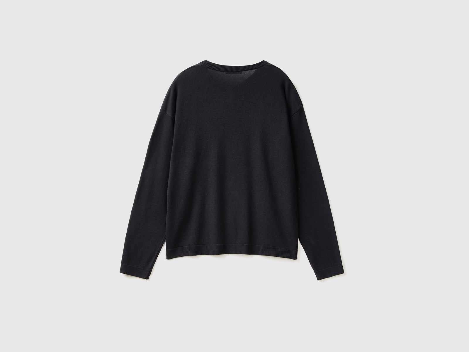 Cardigan girocollo con bottoni da donna nero 3 | Benetton Outlet