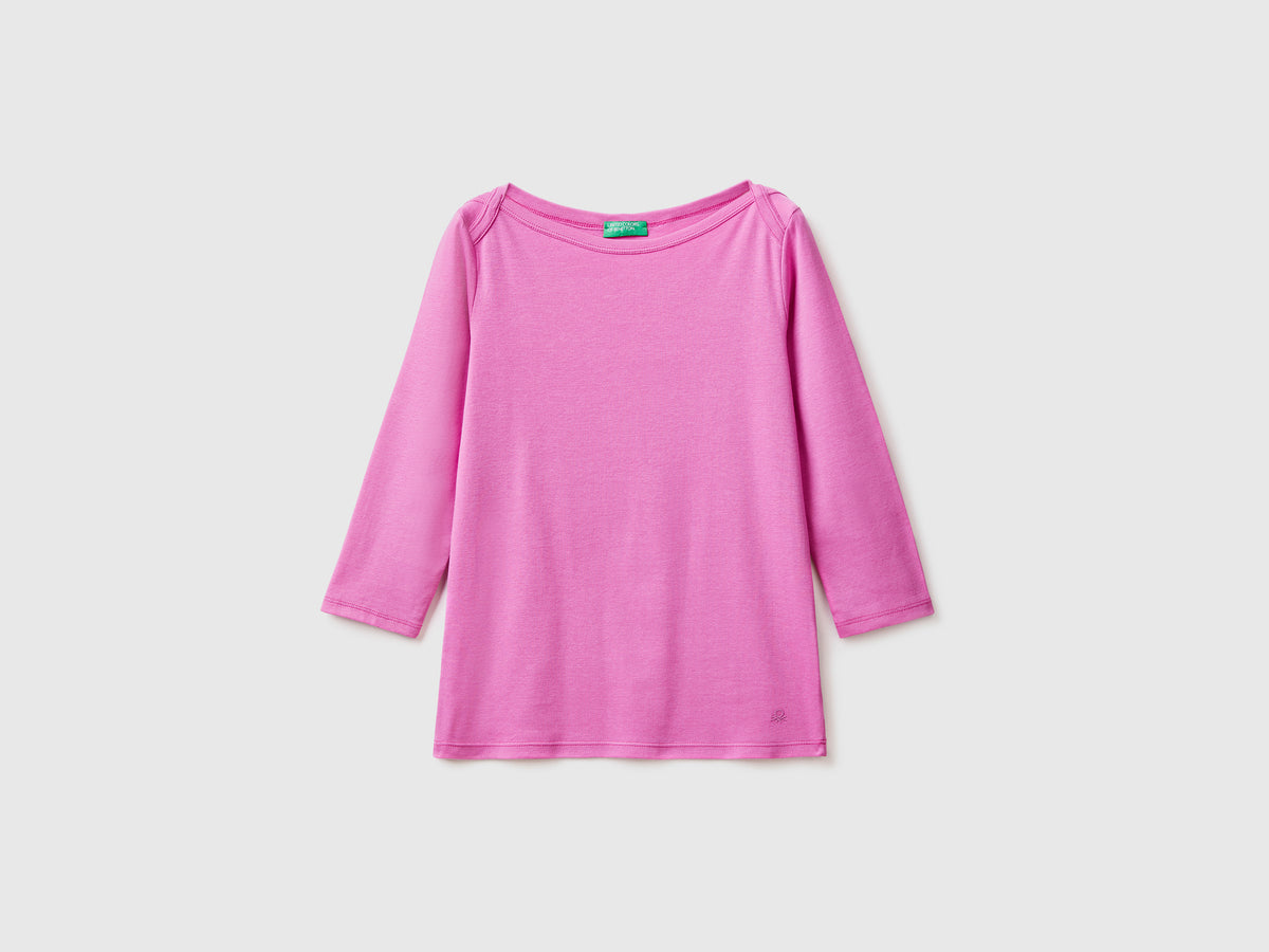 T-shirt manica a 3/4