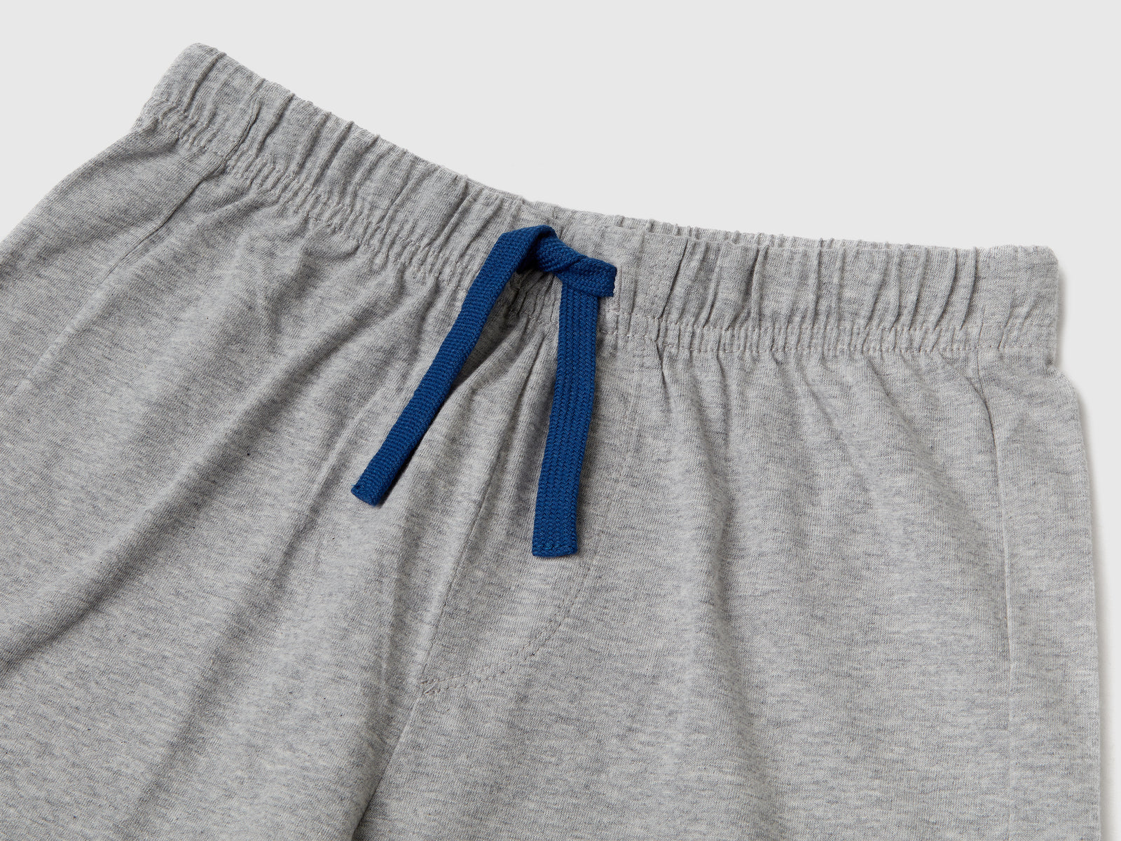 Completino coordinato in puro cotone da bambino blu scuro 2 | Benetton Outlet