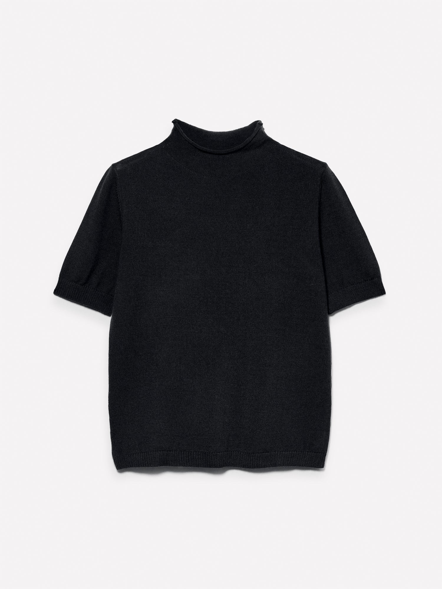 Maglia a mezze maniche da donna blu scuro | Sisley Outlet