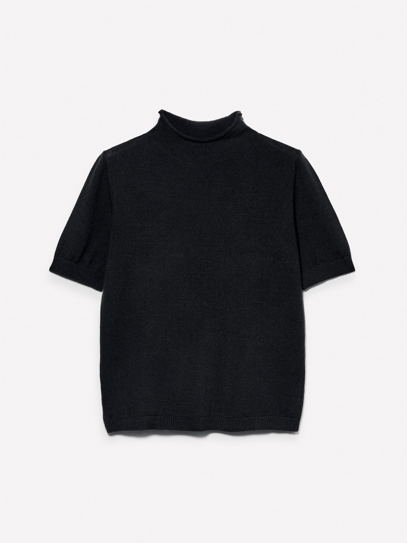Maglia a mezze maniche da donna blu scuro | Sisley Outlet