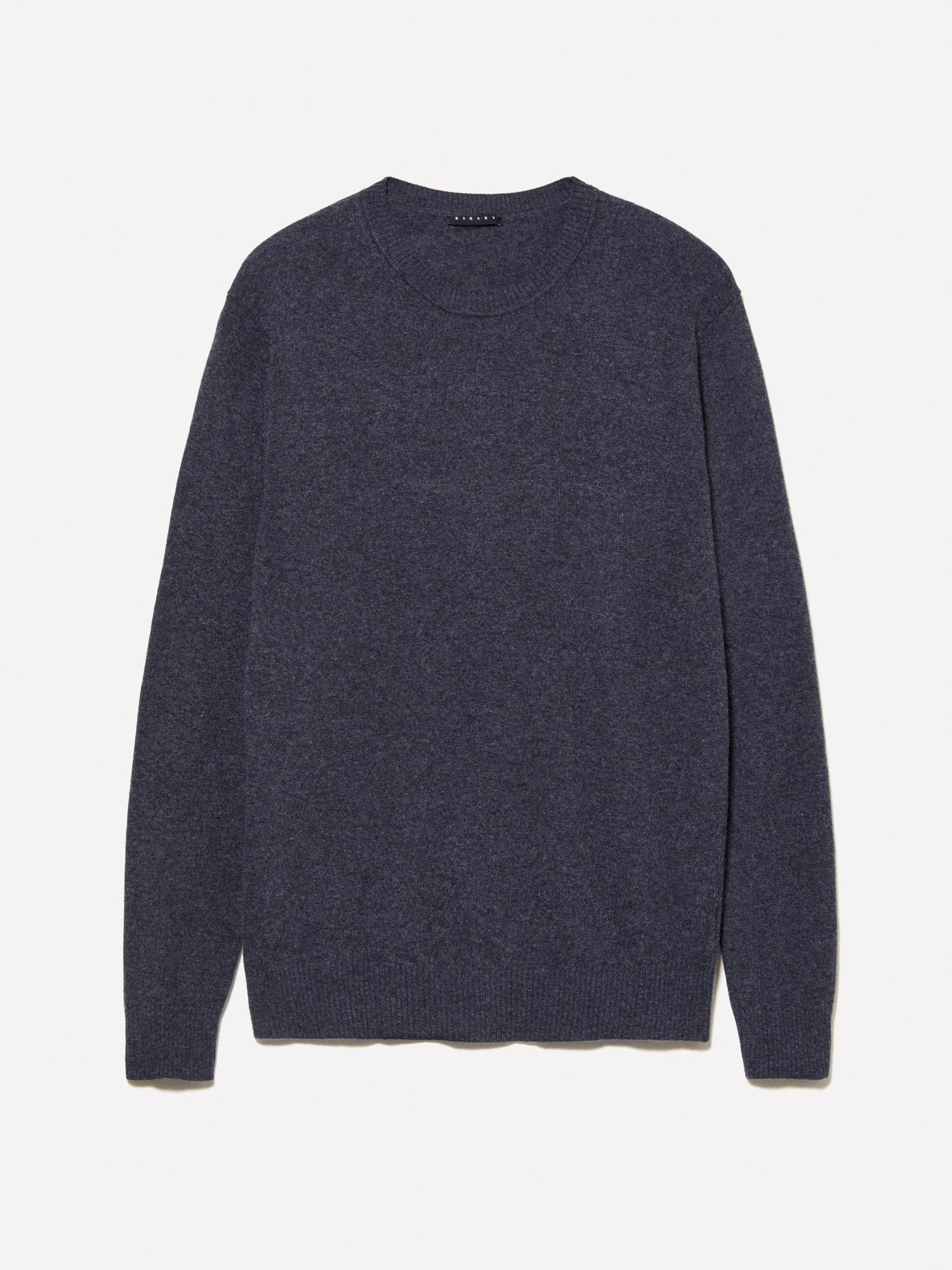 Maglia girocollo regular fit da uomo grigio scuro | Sisley Outlet