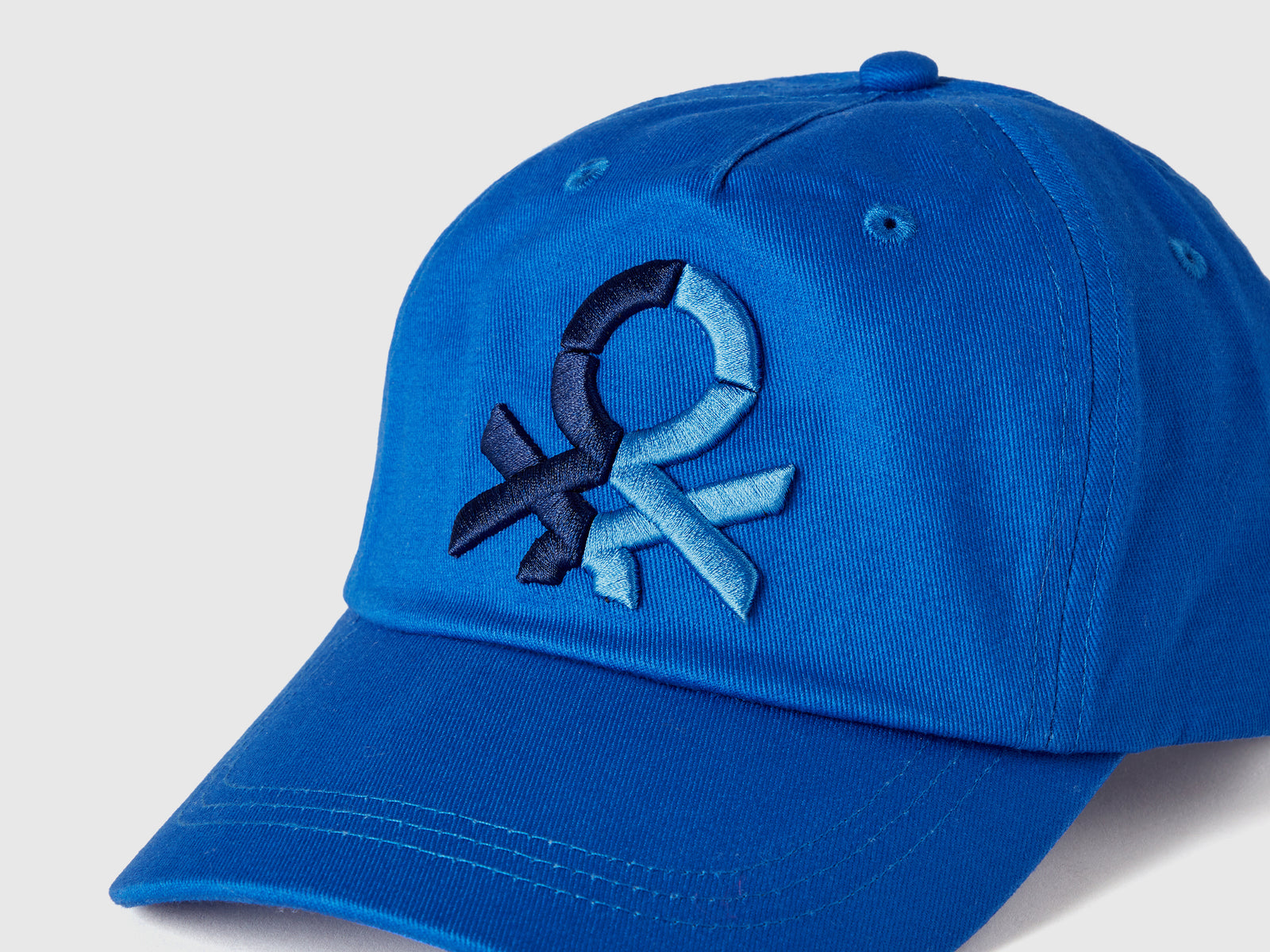 Cappellino baseball con logo da bambino verde scuro 3 | Benetton Outlet