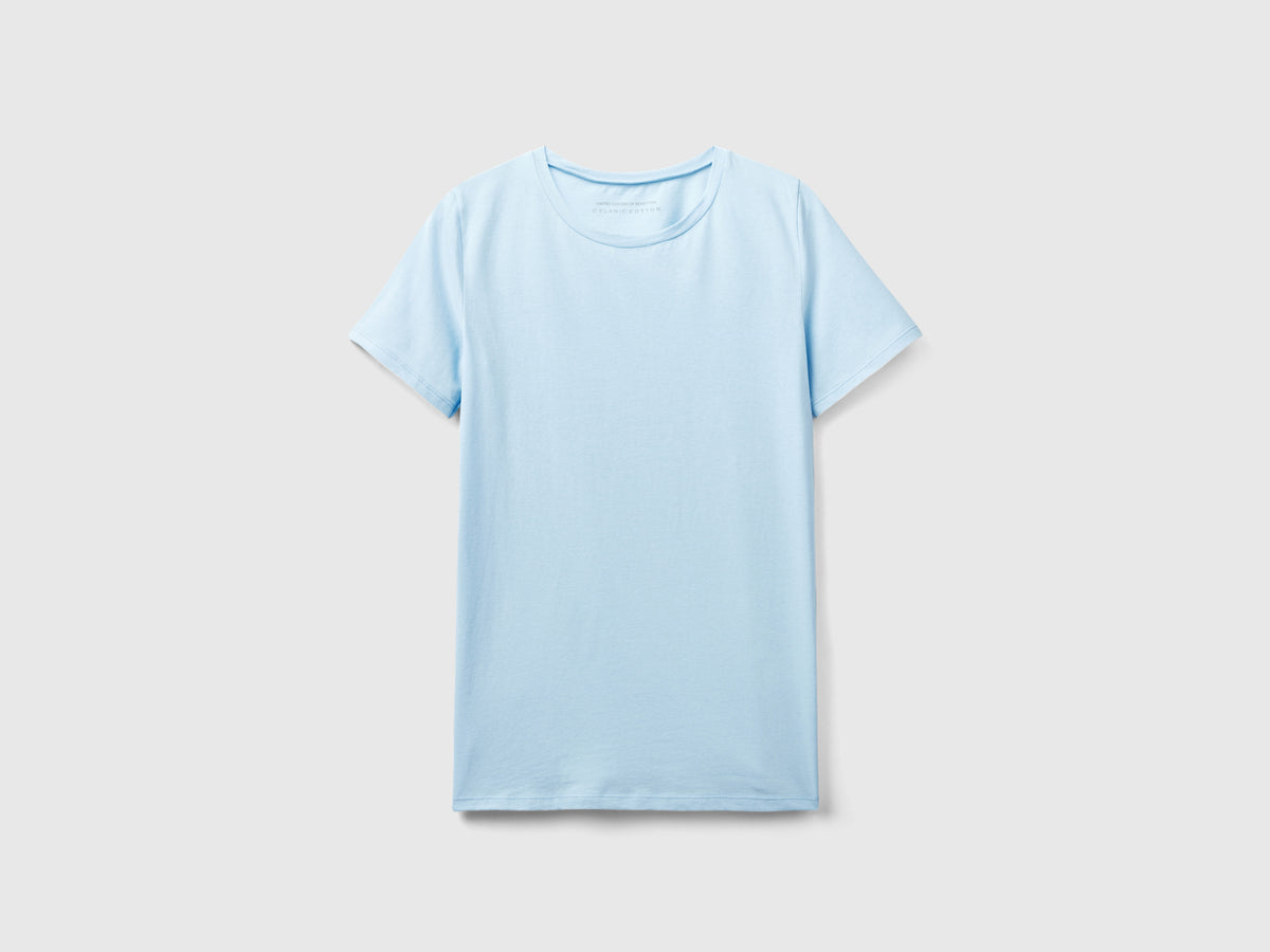 T-shirt in cotone bio super stretch