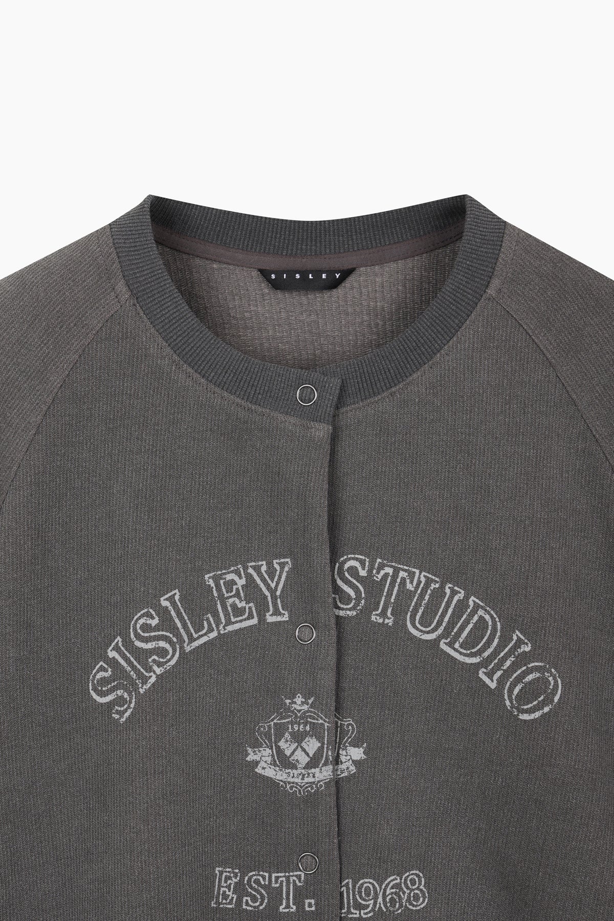 Felpa effetto bomber "Sisley Studio"