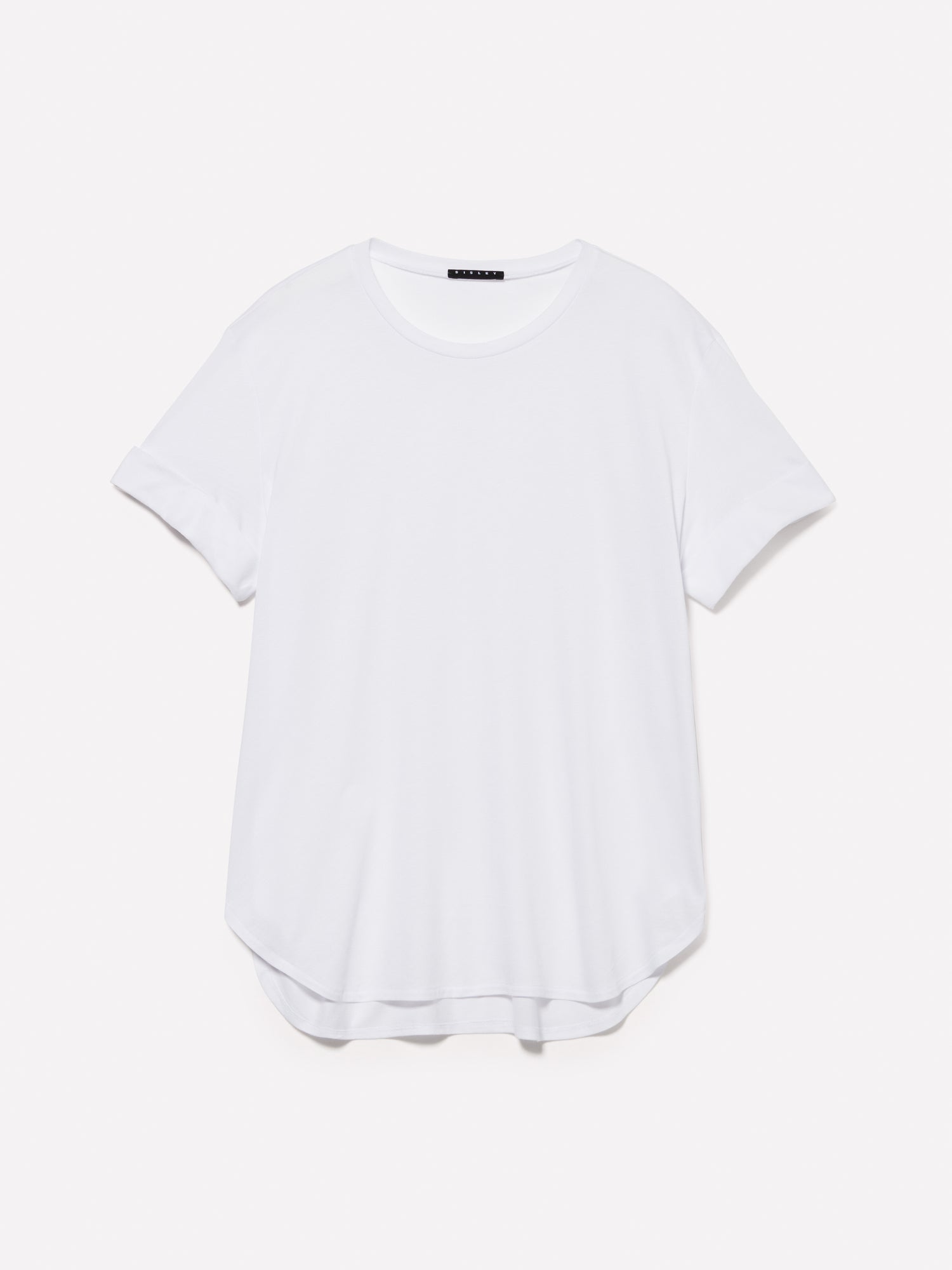 T-shirt relaxed fit da donna bianco | Sisley Outlet