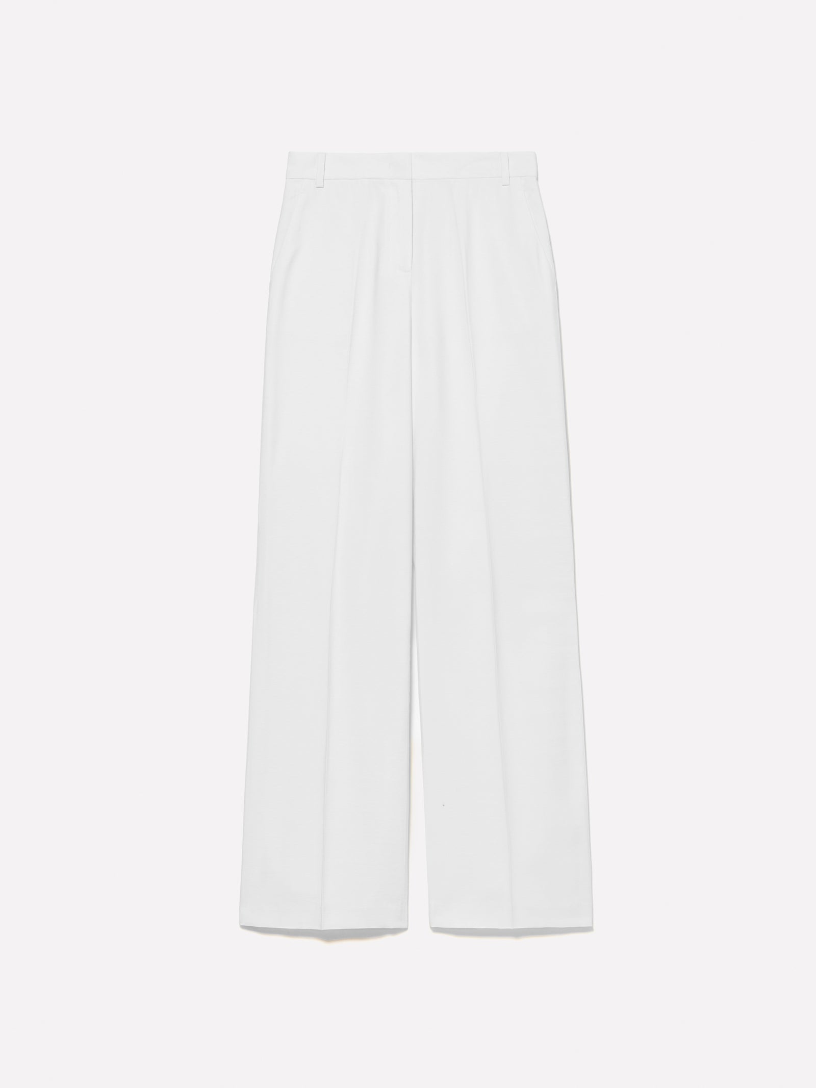 Pantaloni palazzo panna da donna bianco | Sisley Outlet