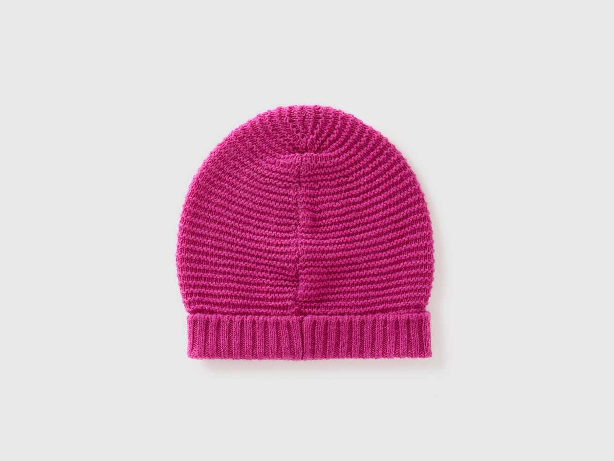 Cappellino in misto lana