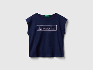 T-shirt con paillettes