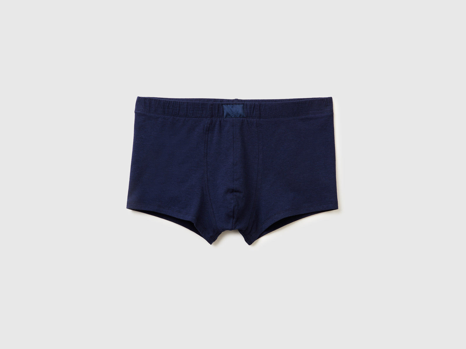 Boxer in misto cotone da uomo blu scuro | Benetton Outlet
