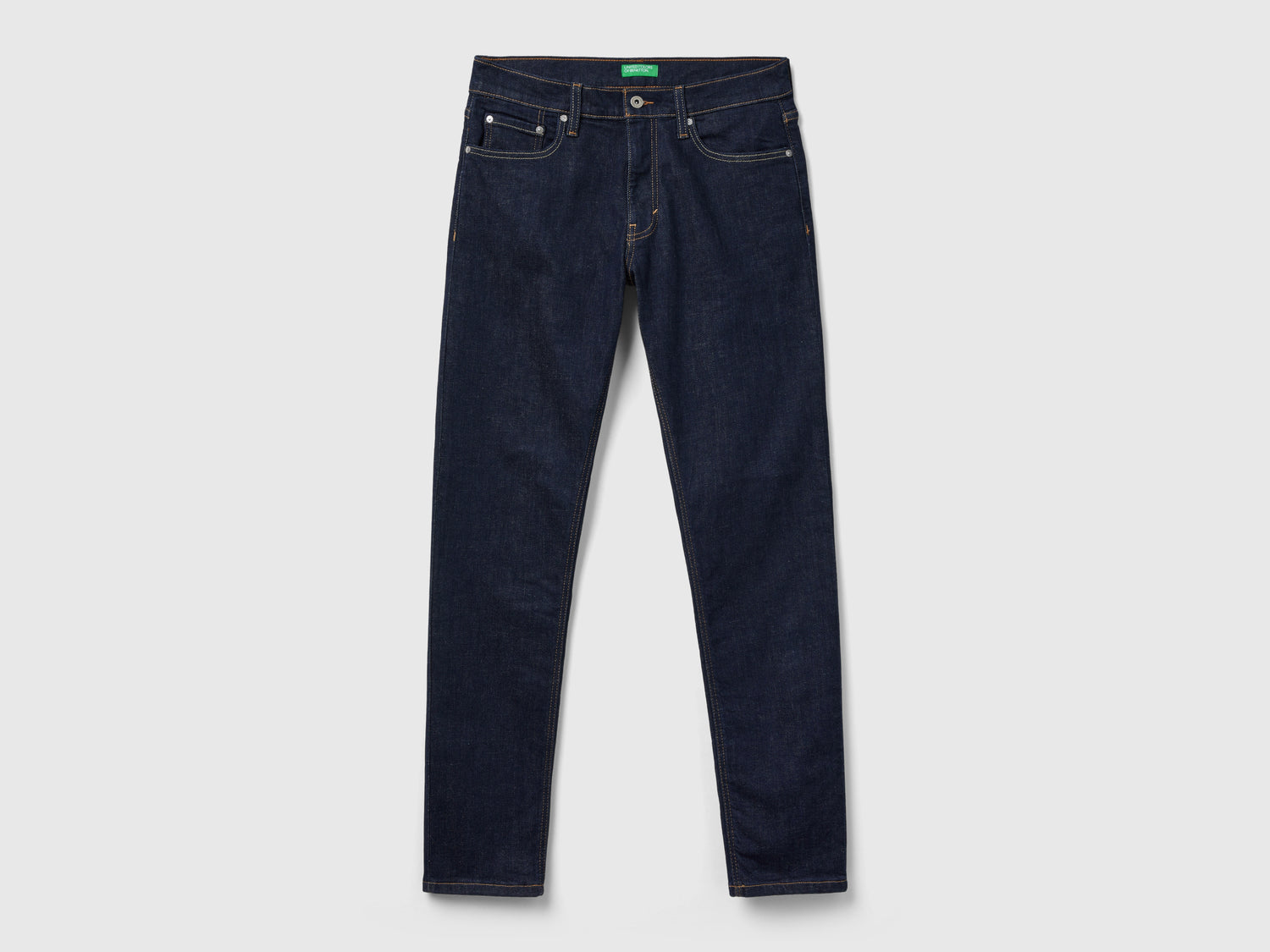 Jeans slim fit low crotch da uomo blu scuro | Benetton Outlet