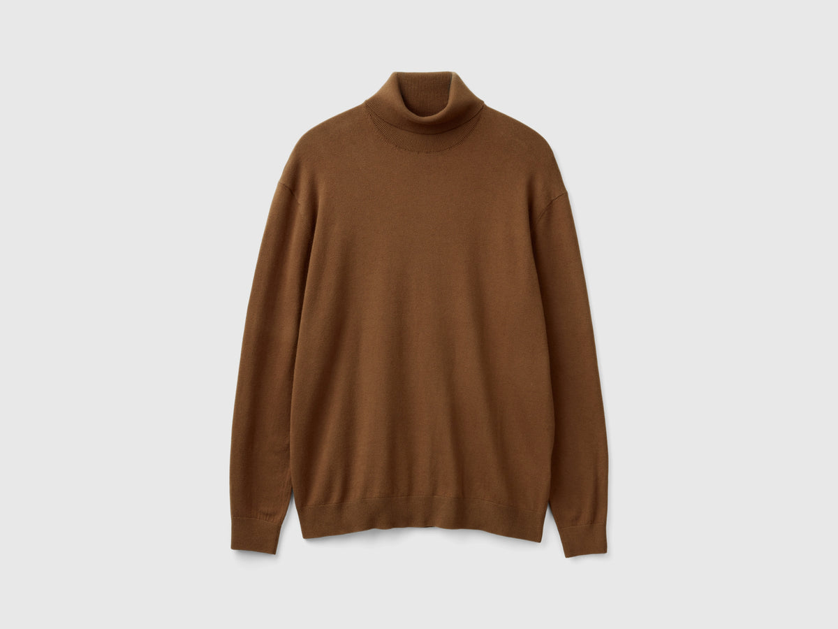 Dolcevita in misto cotone leggero