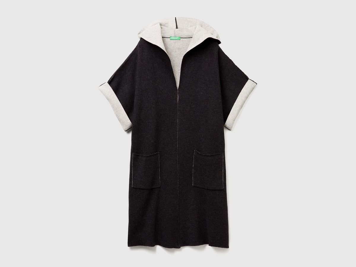 Cappotto aperto reversibile