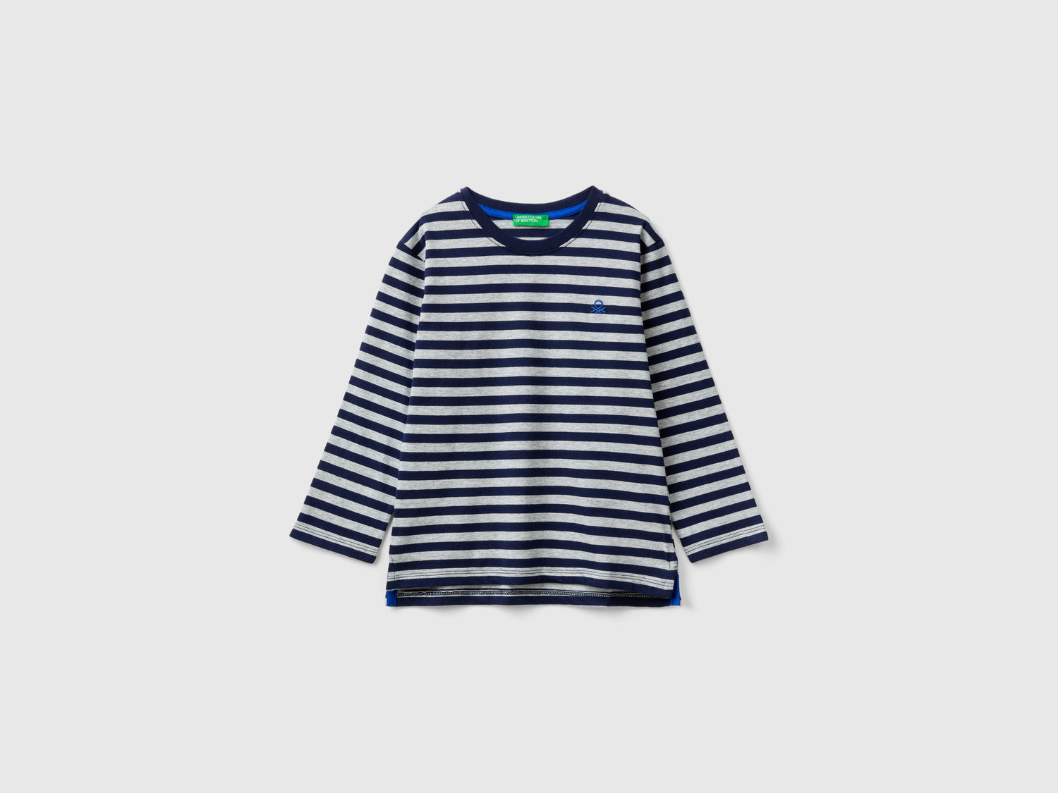 T-shirt a righe 100% cotone da bimbo multi-color | Benetton Outlet