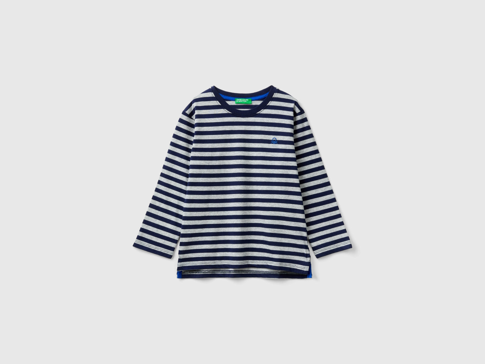 T-shirt a righe 100% cotone da bimbo multi-color | Benetton Outlet