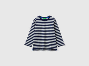 T-shirt a righe 100% cotone